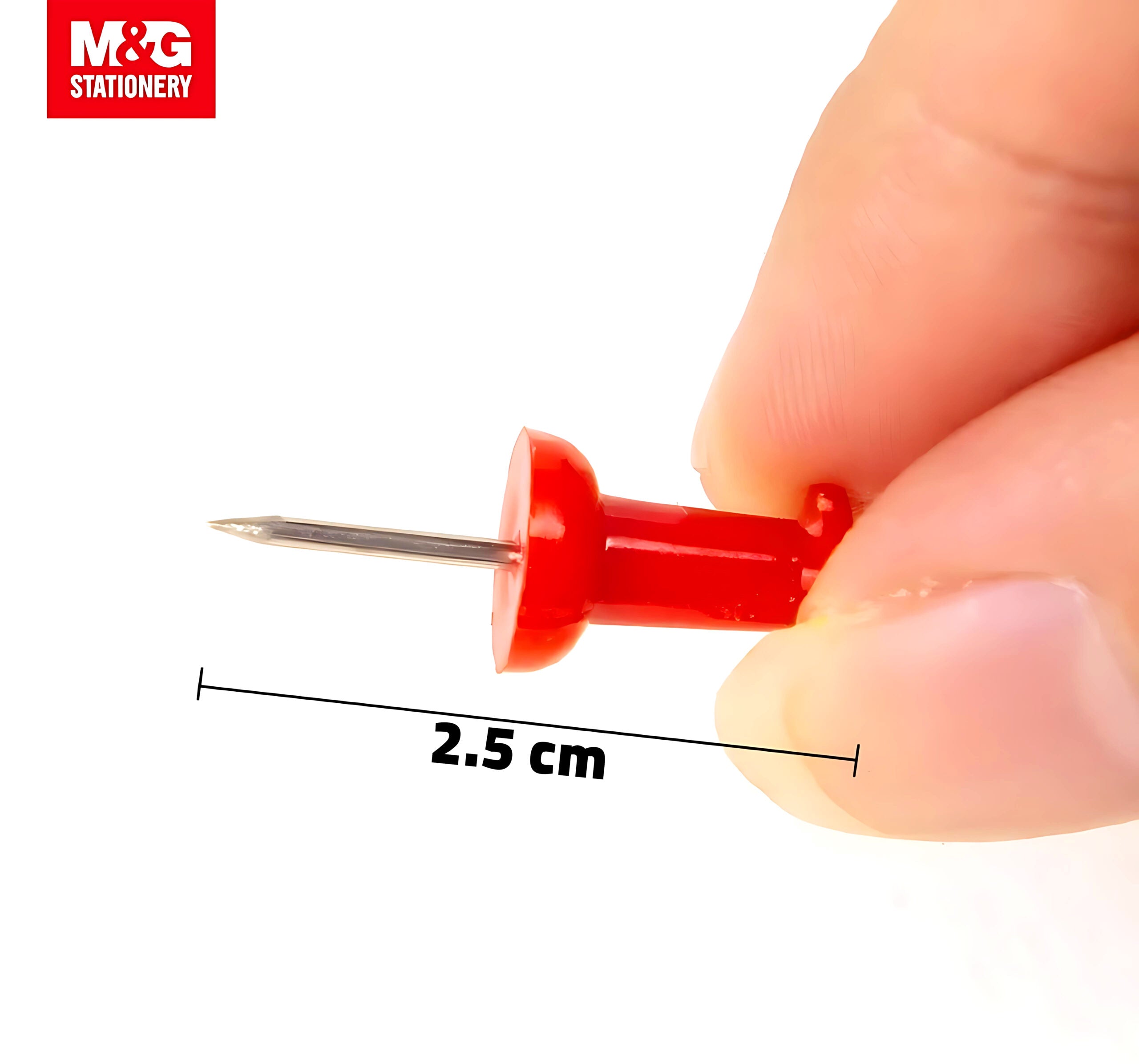 M&G Colored Push Pins 35 Pieces ABS916DP