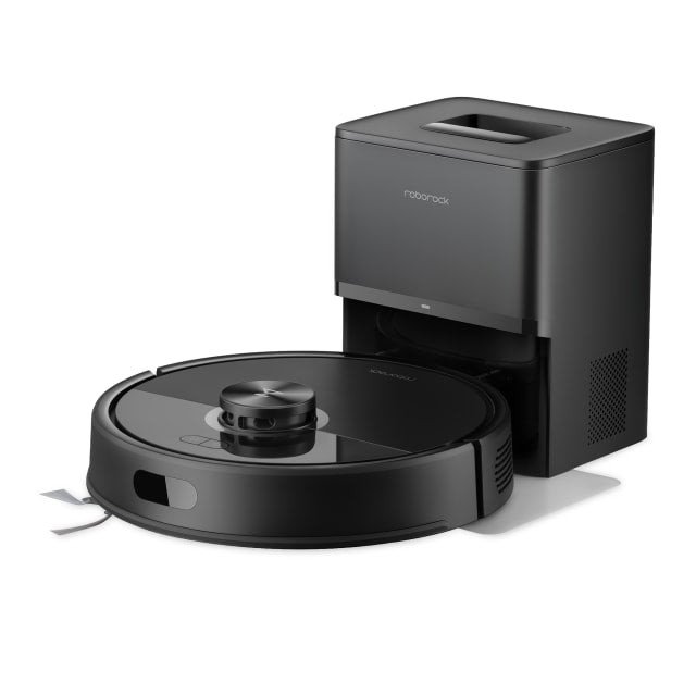Roborock Q7 TF+ Auto-Empty Smart Robot Vacuum Black.