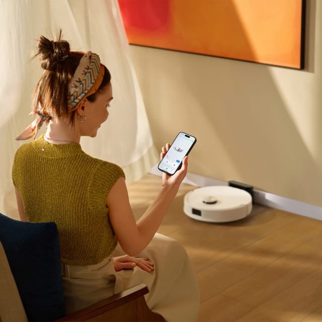 Roborock Q7 TF Smart Multi-Surface Robot Vacuum White.