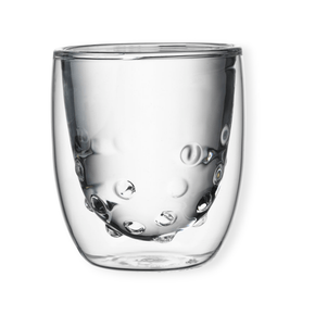 QDO Double-walled glass QDO Element Water Double Wall Glass set of 2 75ml (7287191437401)
