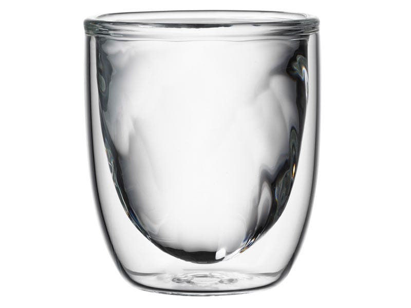 QDO Double-walled glass QDO Element Water Double Wall Glass set of 2 75ml (7287195041881)