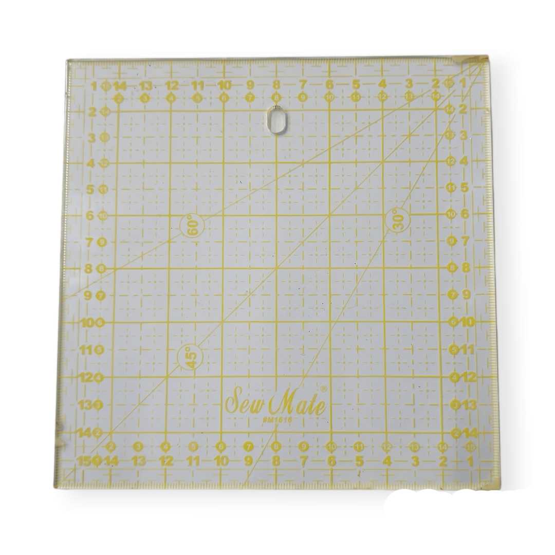 QUILTING Habby Quilting Ruler MT-1616-YW (2061842481241)