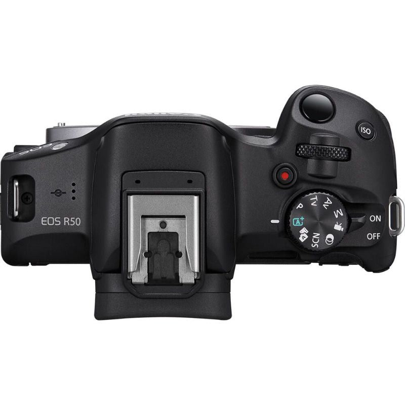 Canon EOS R50 + 18-45mm Mirrorless Camera Creator.