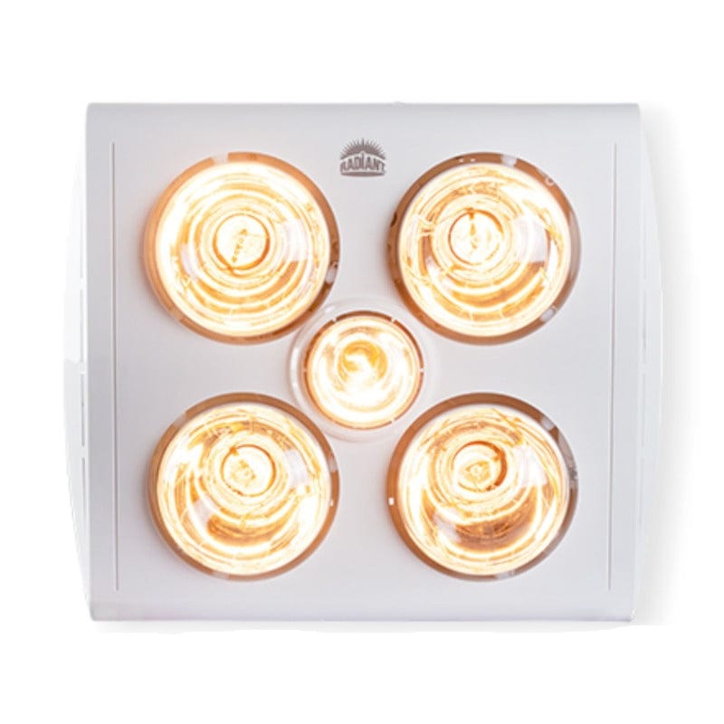 RADIANT LIGHTING Extractor Fan Radiant Lighting Ceiling Light Heater & Extractor Fan RC166 (7667921387609)