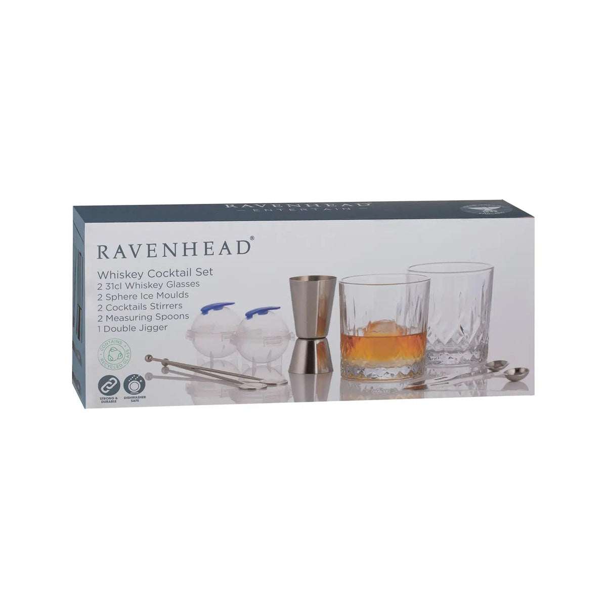 Ravenhead GLASS Ravenhead Whiskey Cocktail Set RAV0042255