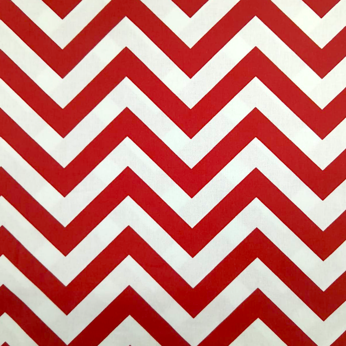 Fabric 100% Printed Poly Cotton Chevron 137 cm
