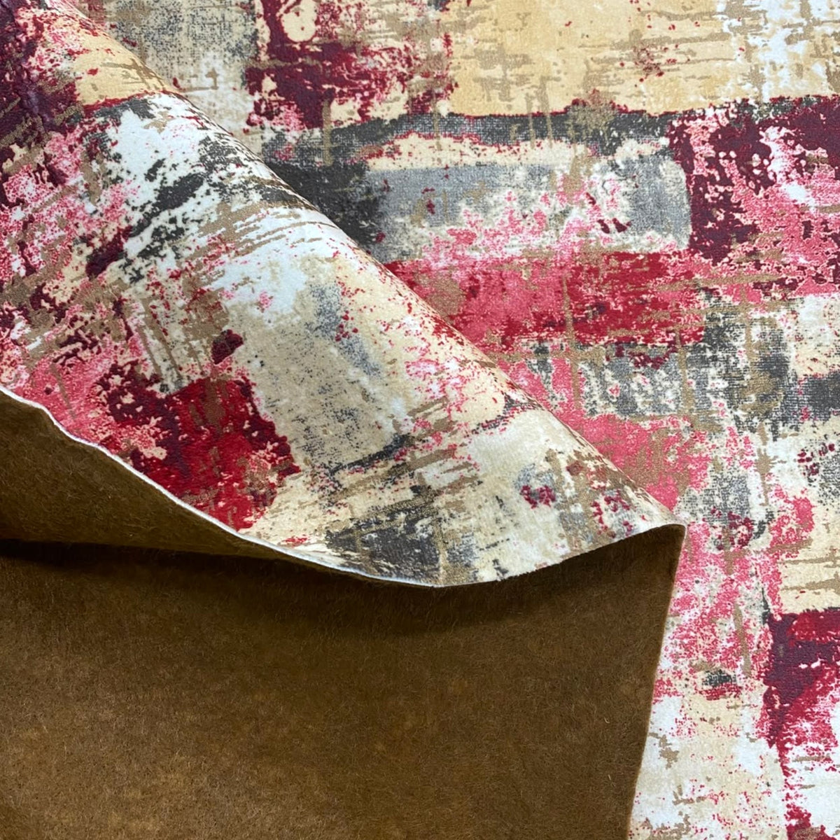 Fabric Upholstery Plain Velvet NF1085 140 cm.