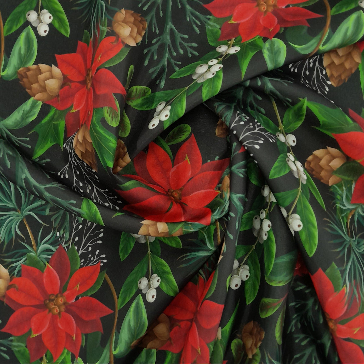 Printed Mini Matt Xmas Christmas Cones 140 cm