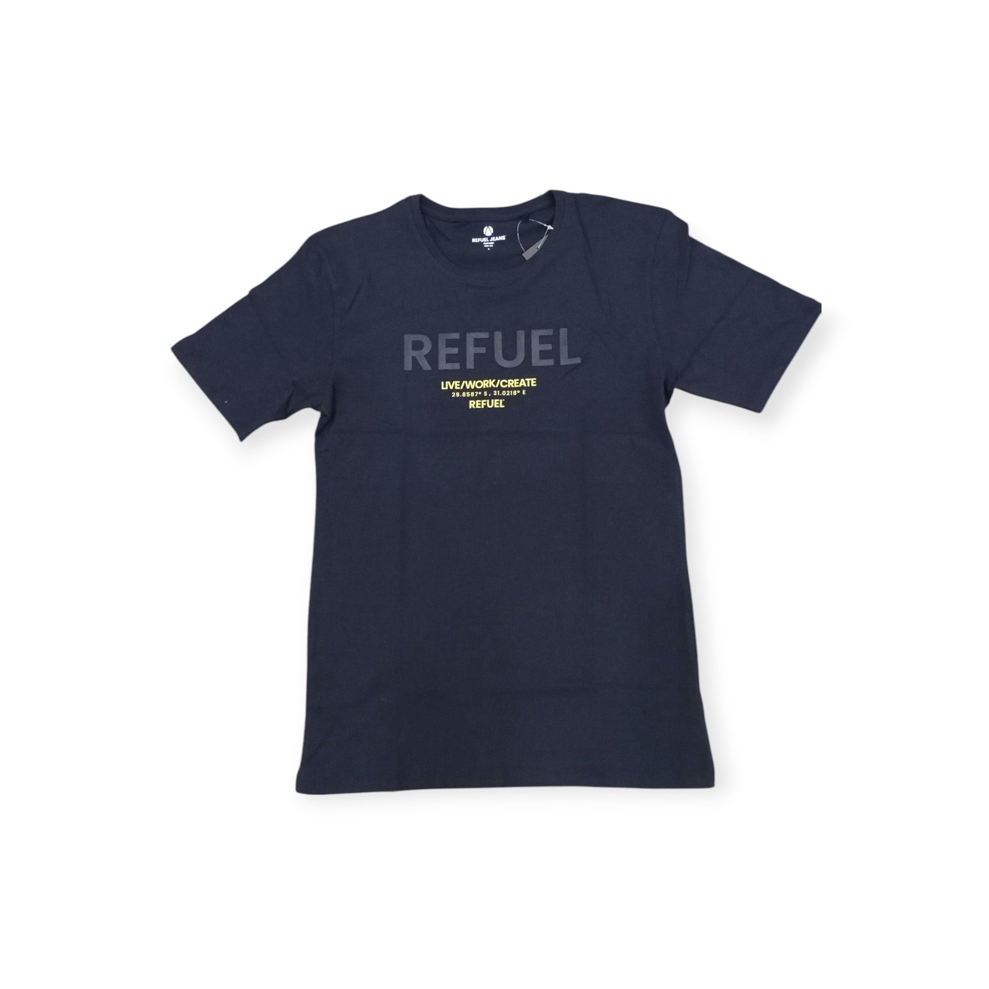 Refuel T Shirt Refuel Men's T Shirt Navy