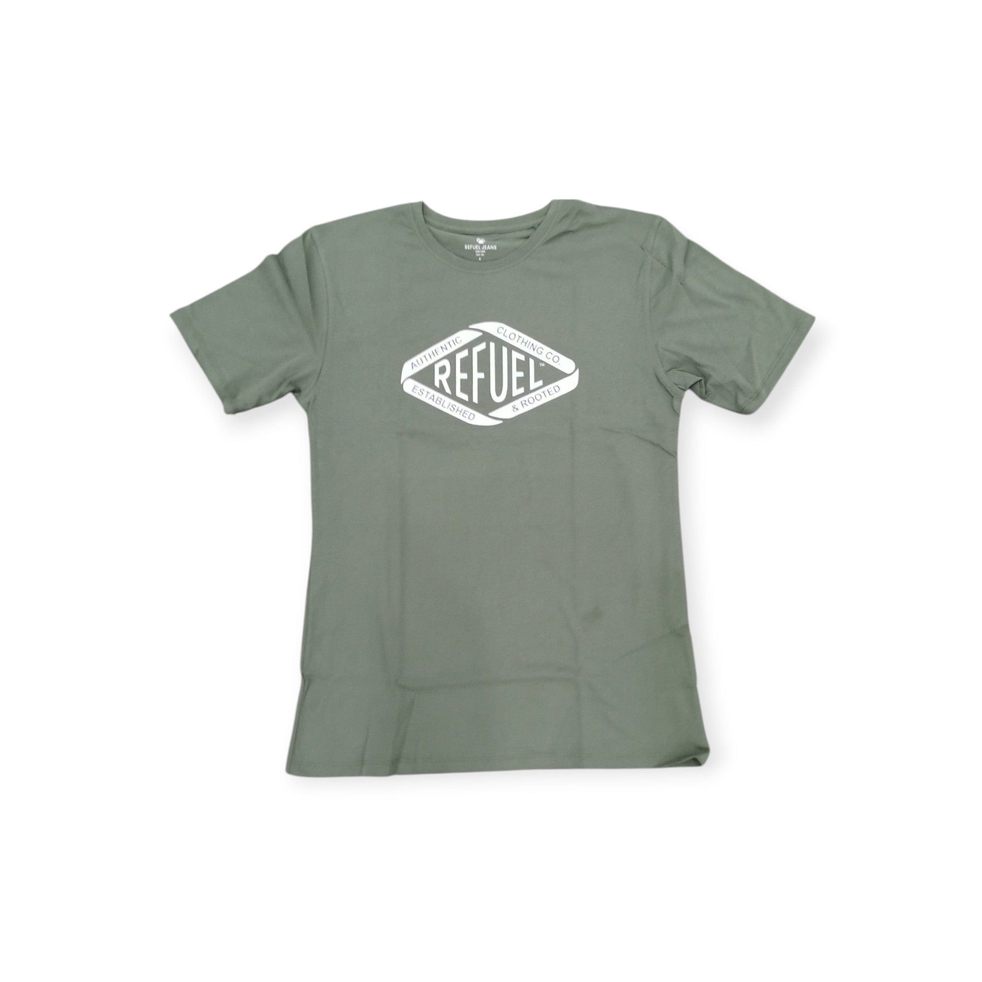 Refuel T Shirt Refuel Men's T Shirt Slate