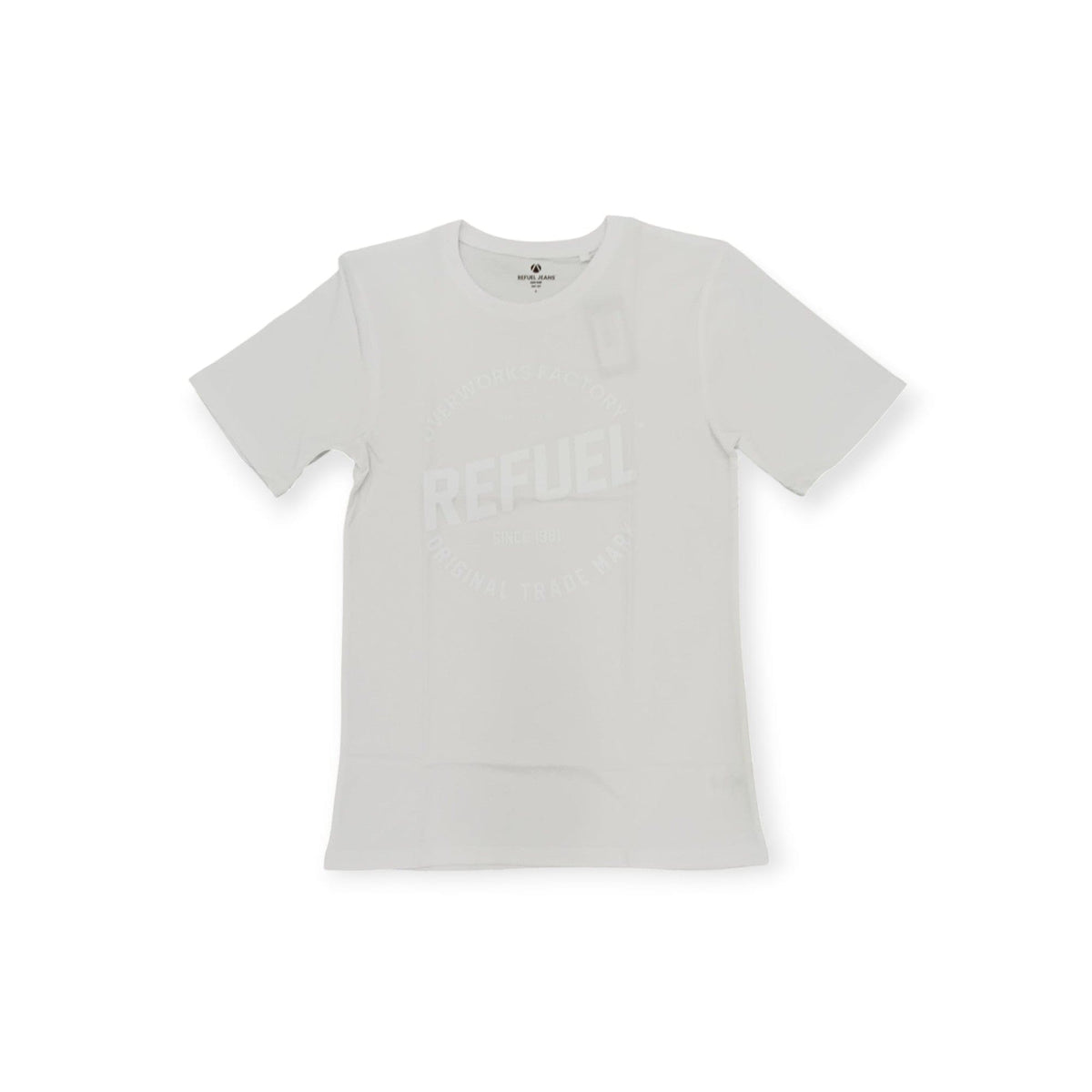 Refuel T Shirt Refuel Men's T Shirt White