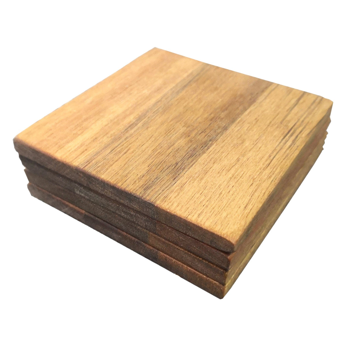 Regent Bottles Regent Acacia Wood Coasters Square 4 Piece Set, 100x100x8mm 41809 (7335766458457)