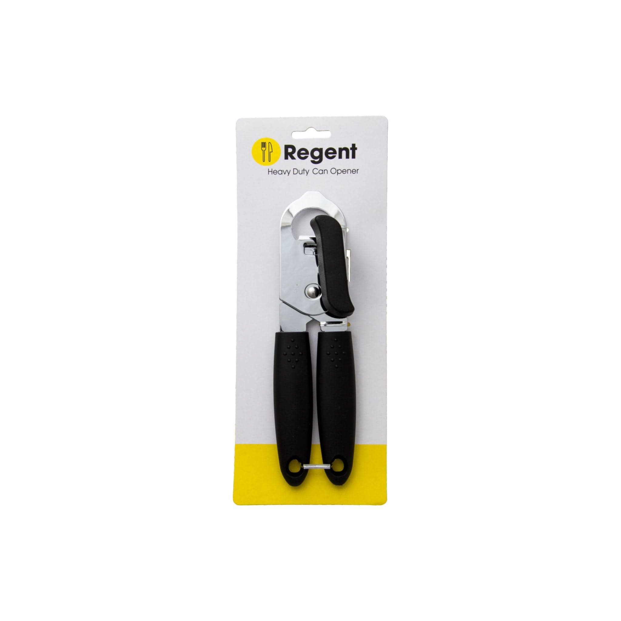 Regent CAN OPENER Regent Kitchen Can Opener Black Heavy Duty 21255 (2061702496345)