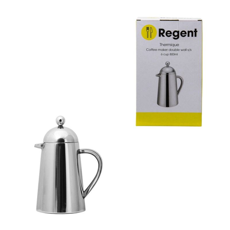 Regent COFFEE MAKER Regent - Coffee Maker Double Wall Stainless Steel Thermique - 800ml (7015208747097)