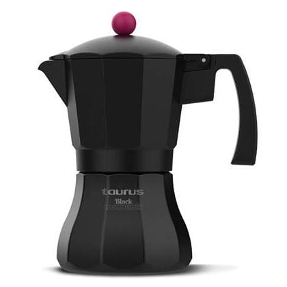 Regent COFFEE MAKER Taurus Coffee Maker Aluminium Black 300ml Black Moments 9 Cup 984082 (7779144630361) (7779145154649)