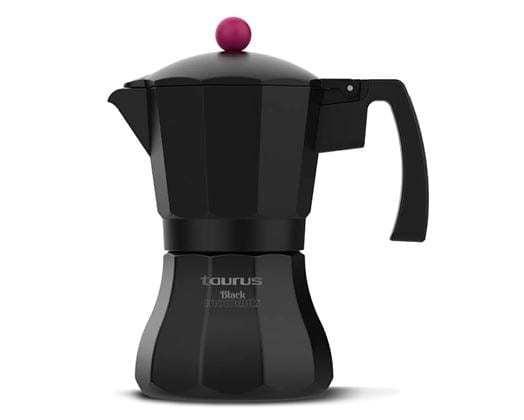 Regent COFFEE MAKER Taurus Coffee Maker Aluminium Black 300ml Black Moments 9 Cup 984082 (7779145154649) (7779144630361)