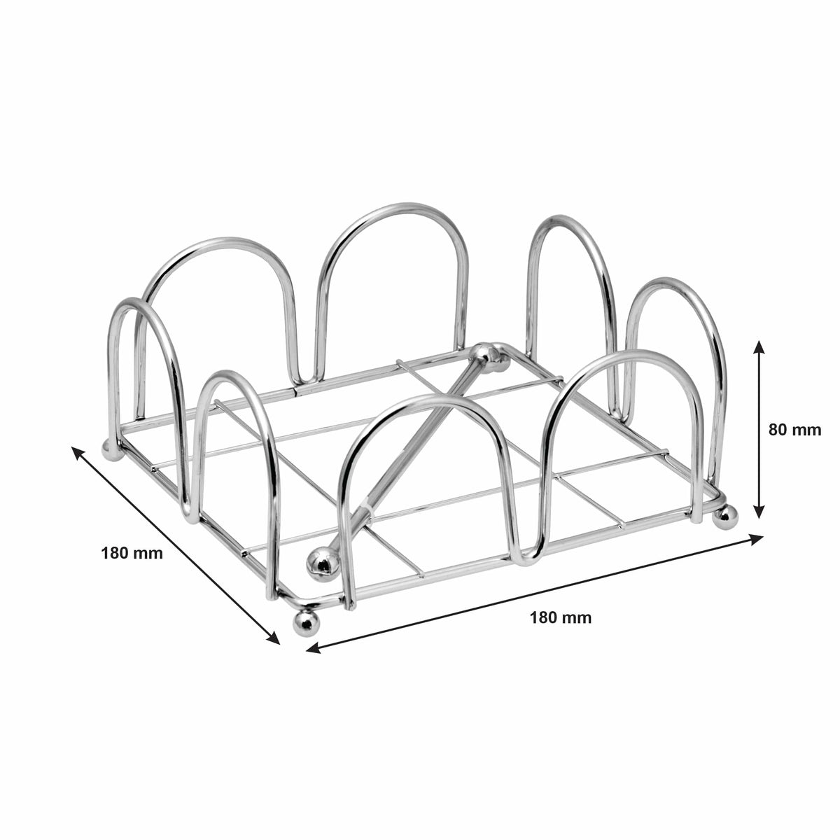 Regent CUTLERY Regent Chrome Serviette Holder (185X185X70MM)