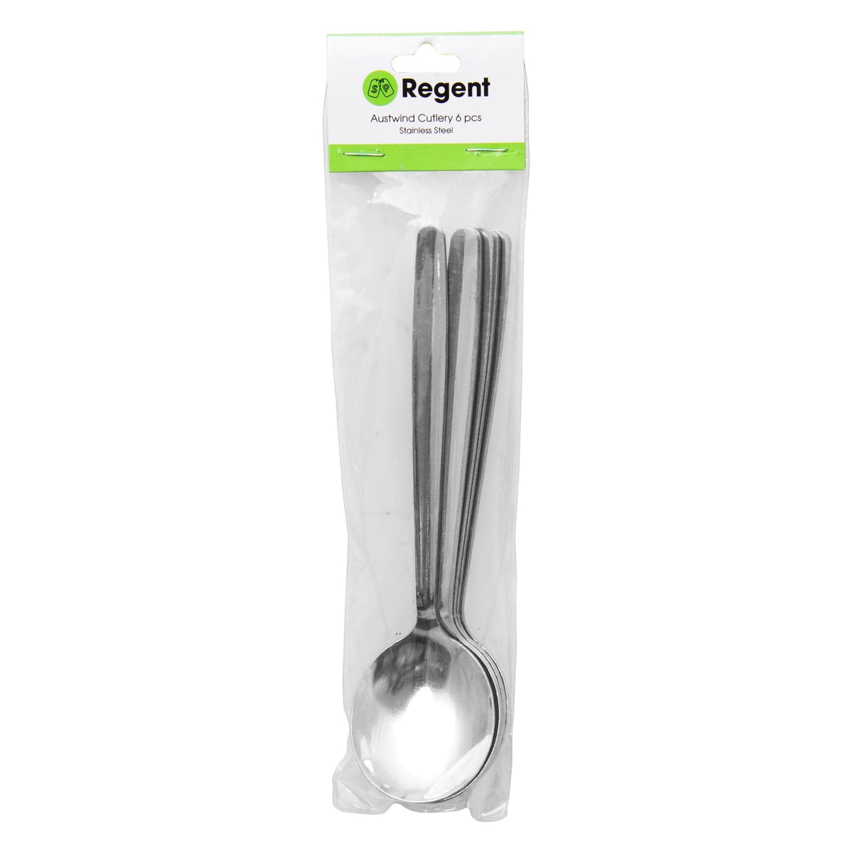 Regent CUTLERY Regent Cutlery Austwind (Eloff) Soup Spoon Stainless Steel 6 Piece 21304