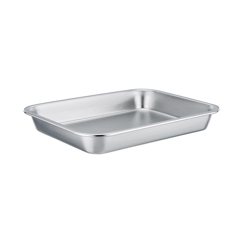 Regent CUTLERY Regent Rectangular Roasting Baking Dish Stainless Steel, (355x275x55mm) 33042