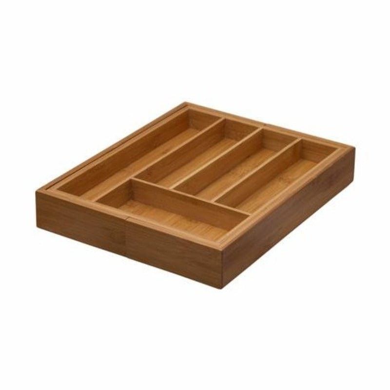 Regent Cutlery Tray Regent Bamboo Cutlery Tray Expanding, 260/400x320x50mm
