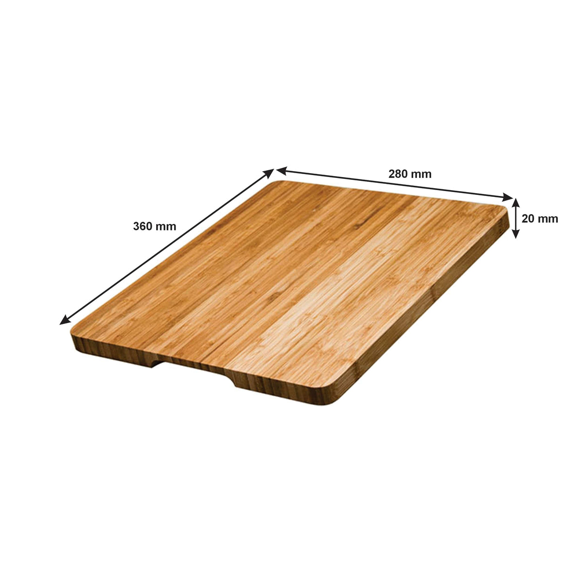 Regent Cutting Board Regent Bamboo Cutting Board 360x280x20mm 30216