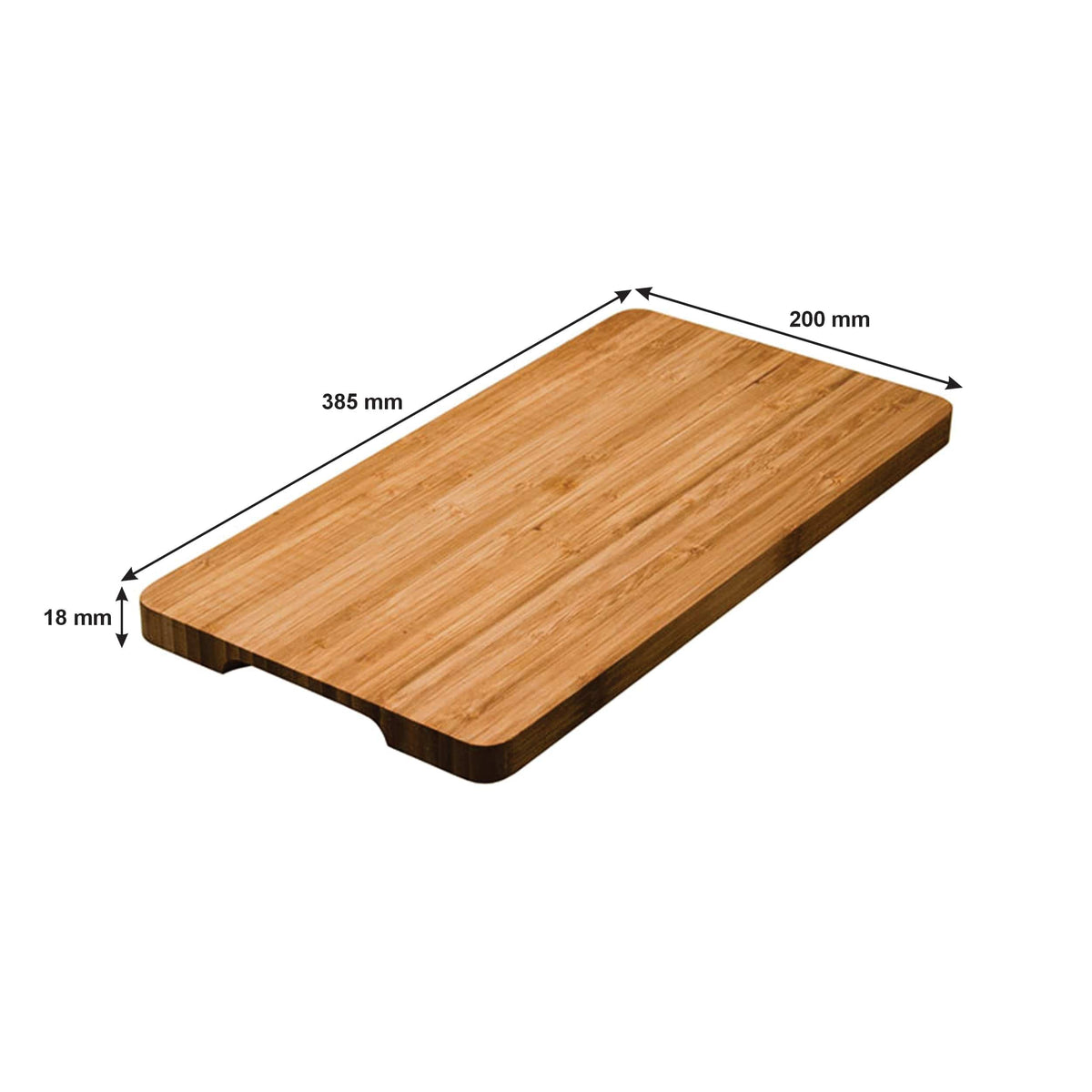 Regent Cutting Board Regent Bamboo Cutting Board 385x200x18mm 30214