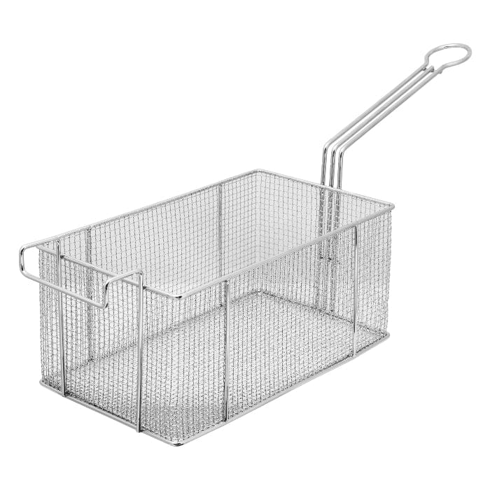 Regent DEEP FRYER Regent Chrome Chip Fryer Basket With Front Side Hook, (535/280x170x140mm) 14038