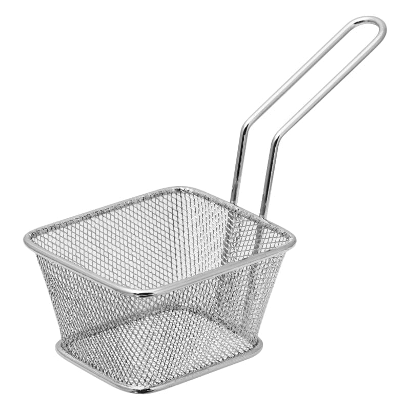 Regent DEEP FRYER Regent Mini Chrome Chip Server Basket With Handle 14037