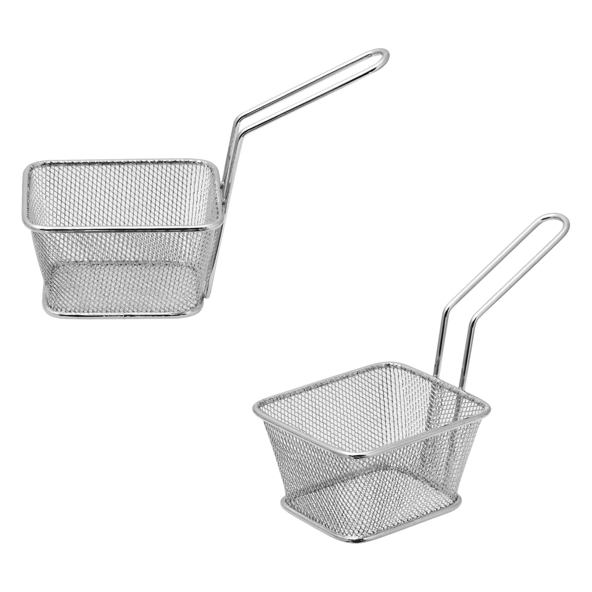 Regent DEEP FRYER Regent Mini Chrome Chip Server Basket With Handle 14037