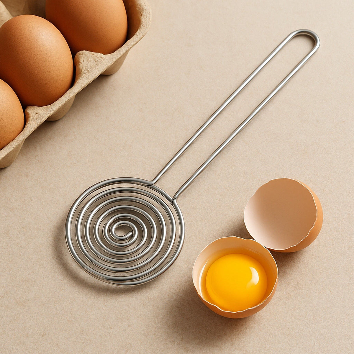 Regent Egg Yolk Spiral Separator Regent Kitchen Egg Yolk Spiral Separator Stainless Steel, 215mm 21198