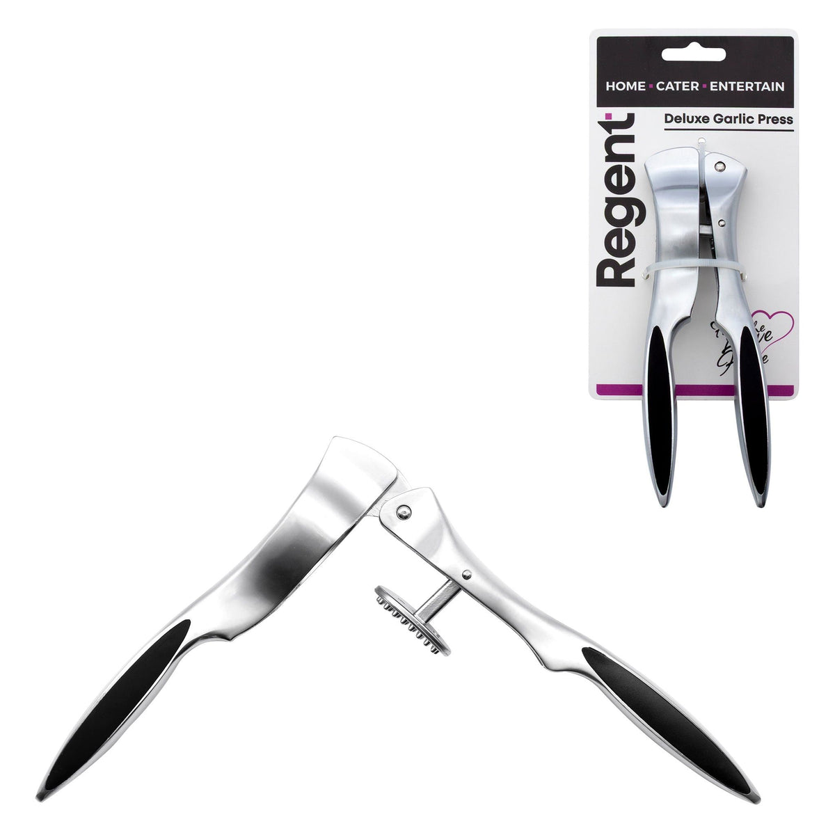 Regent Garlic Press Regent Kitchen Deluxe Garlic Press, 170mm 21224