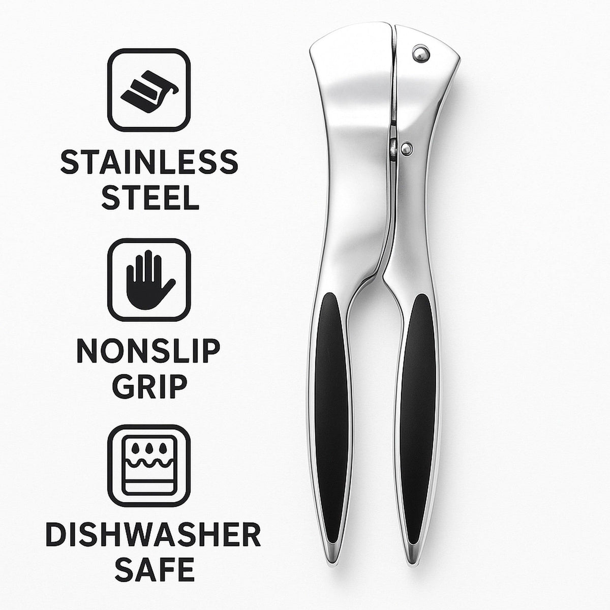 Regent Garlic Press Regent Kitchen Deluxe Garlic Press, 170mm 21224