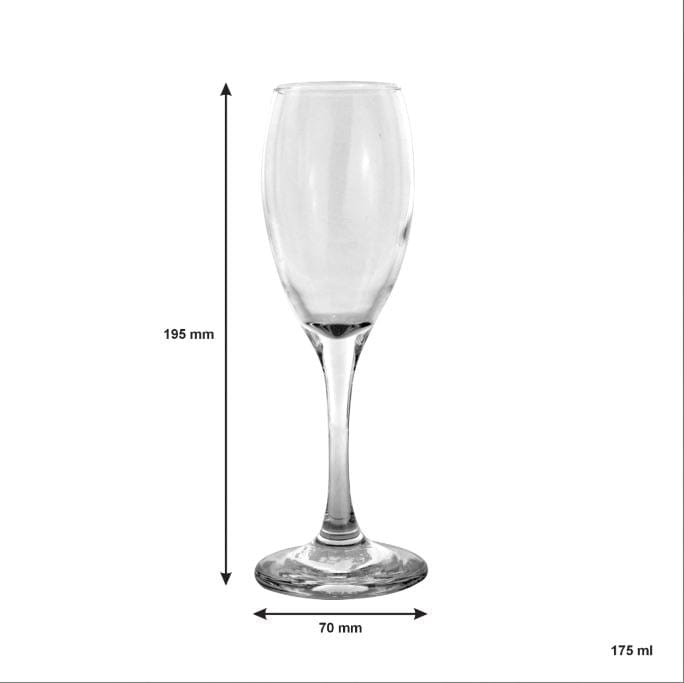 Regent GLASS Regent Manhattan Stemmed Flute 175ml 10063