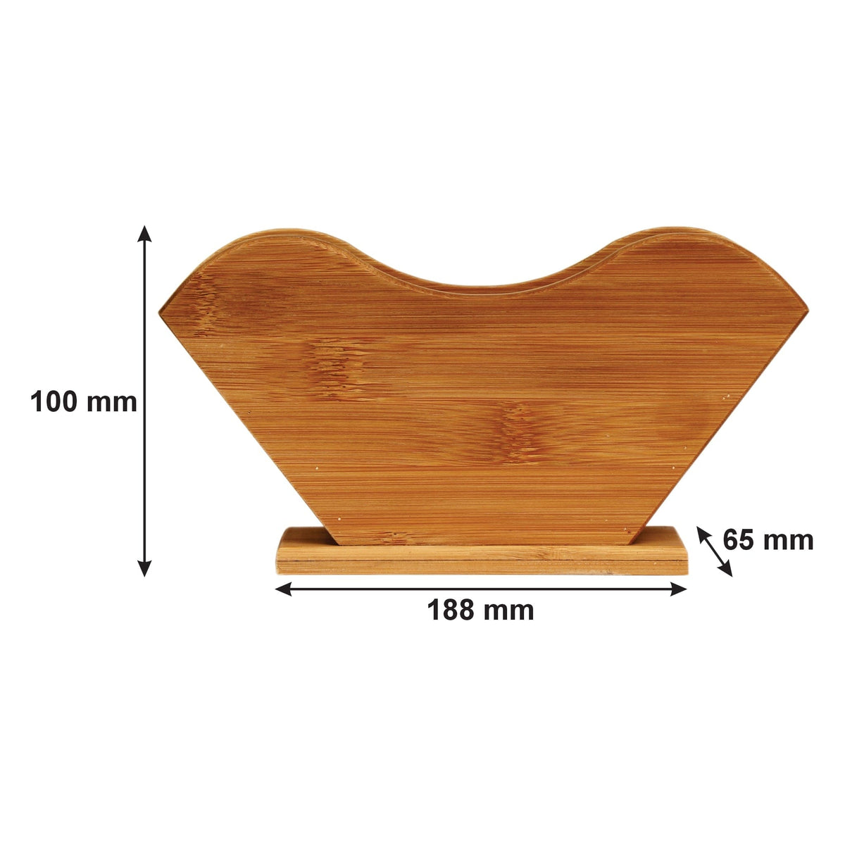 Regent Holder Regent Coffee Flat Bottom Filter Holder 1-2 Cups Bamboo 30948