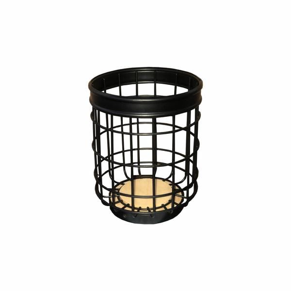 Regent Holder Regent Utensil Holder Black Wire & Wood (7299073474649)