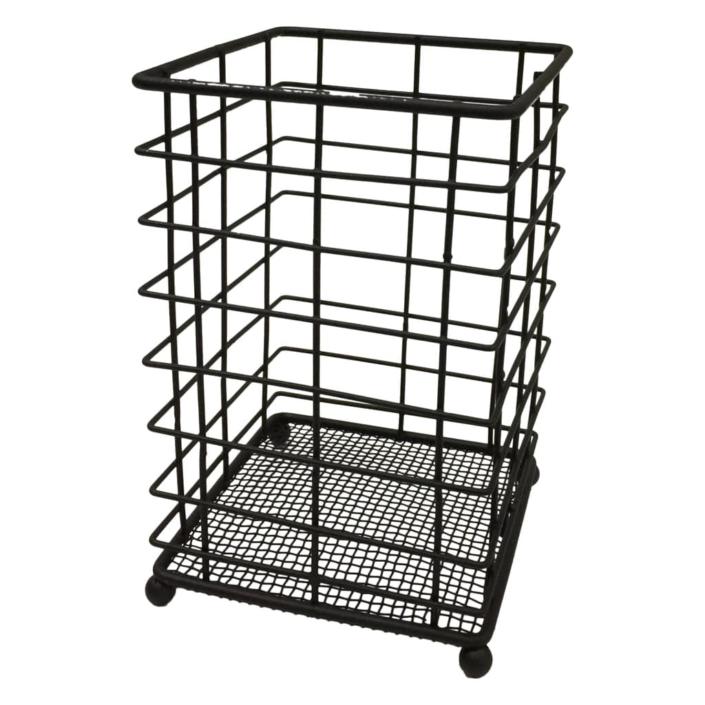 Regent Holder Regent Wire Utensil/Cutlery Holder Powder Coated Black 14014