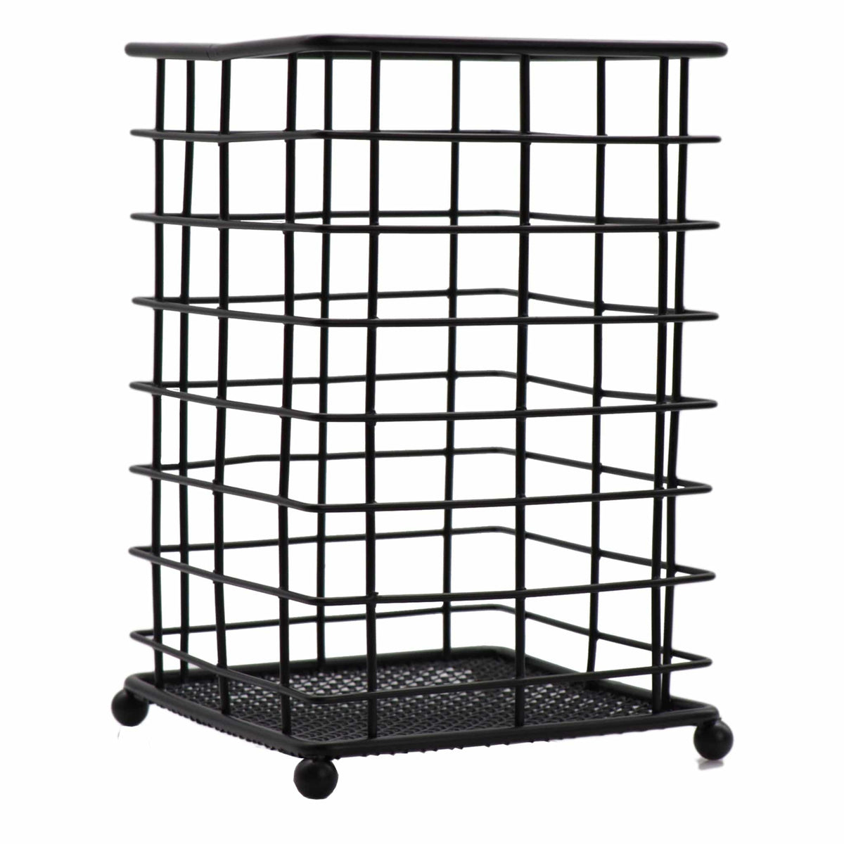 Regent Holder Regent Wire Utensil/Cutlery Holder Powder Coated Black 14014
