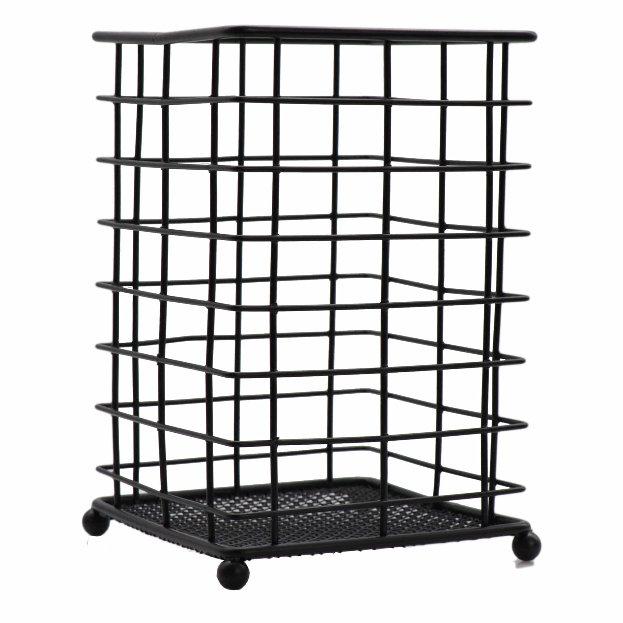 Regent Holder Regent Wire Utensil/Cutlery Holder Powder Coated Black 14014