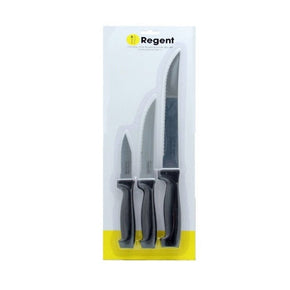Regent Knife Regent Kitchen Carving Utility & Paring Knives 3 Piece Set (6935138369625)