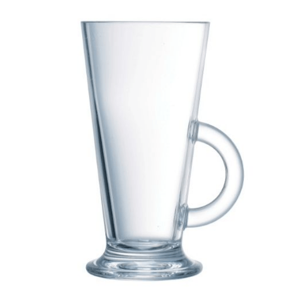 Regent MUGS Laurel Clear Glass Mug 250ml Set of 6