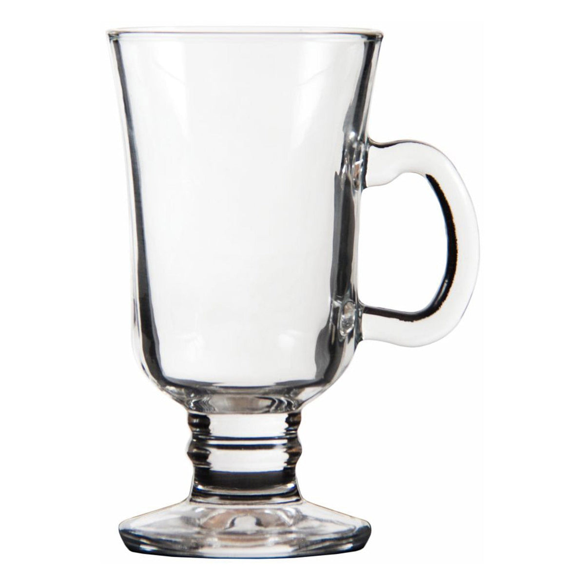 Regent MUGS Regent Footed Glass Mug 240ml Set Of 6