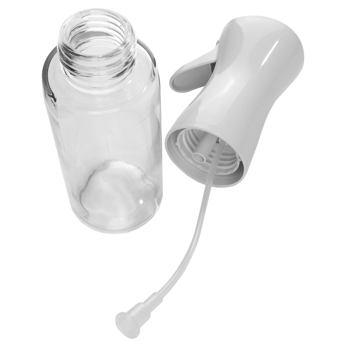 Regent Oil Bottle Regent Glass Oil Spray Bottle With White Plastic Spray Head, 200ml 27646