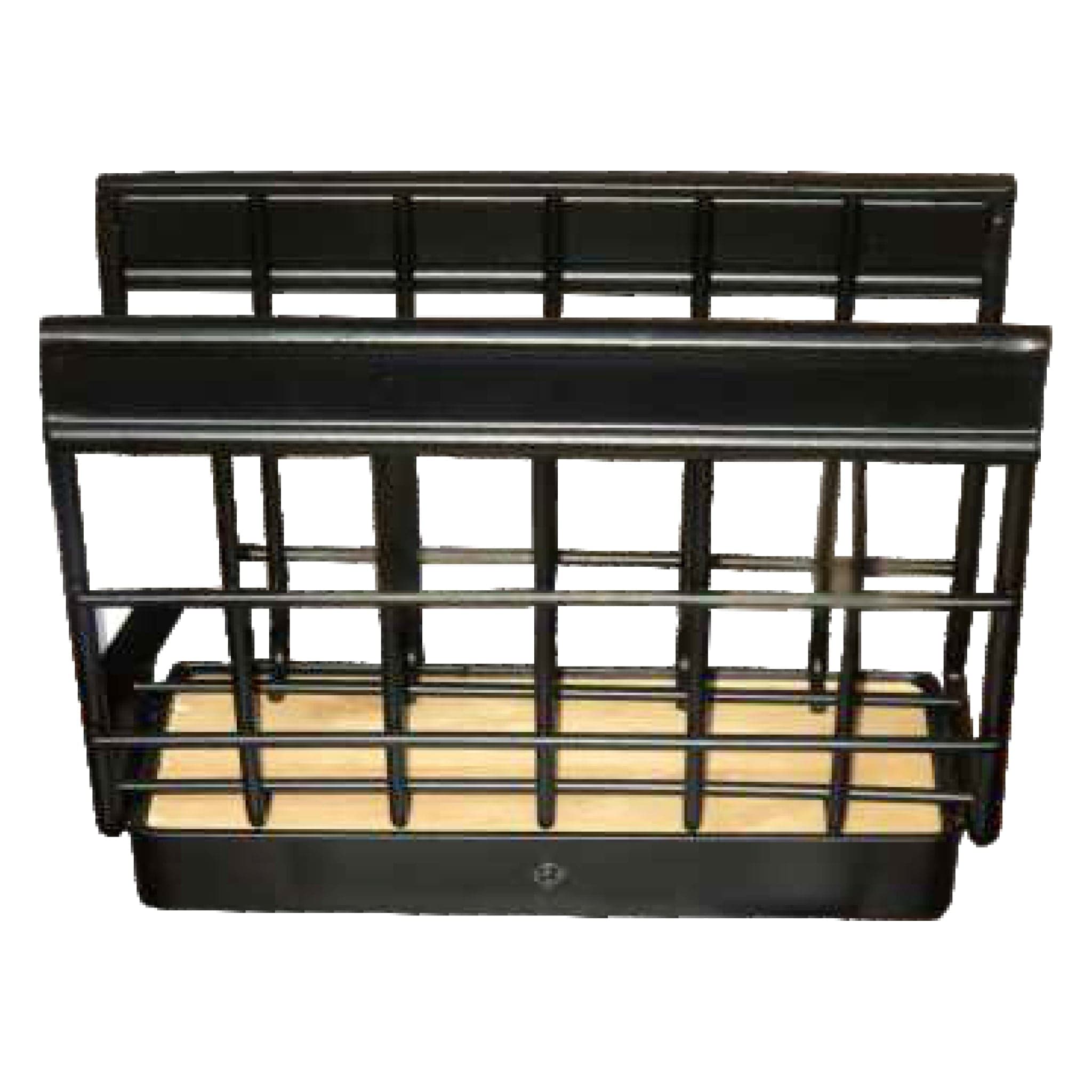 Regent Paper Towel Regent Kitchen Napkin Holder Black Wire & Wood (140x55x120mm) 41846
