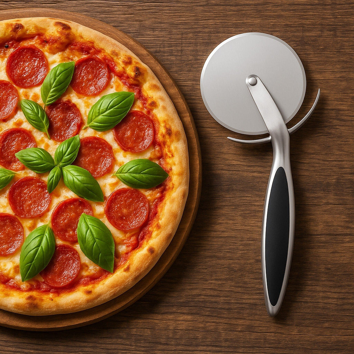 Regent Peeler Regent Kitchen Deluxe Pizza Cutter, 185mm 21223