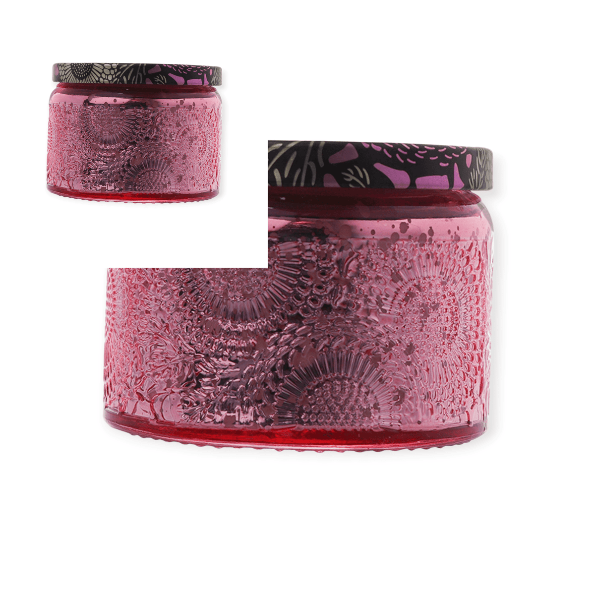 Regent S0A Regent Scented Candles (Vanilla) In Embossed Glass Jars 100g 35305 (7573339734105)