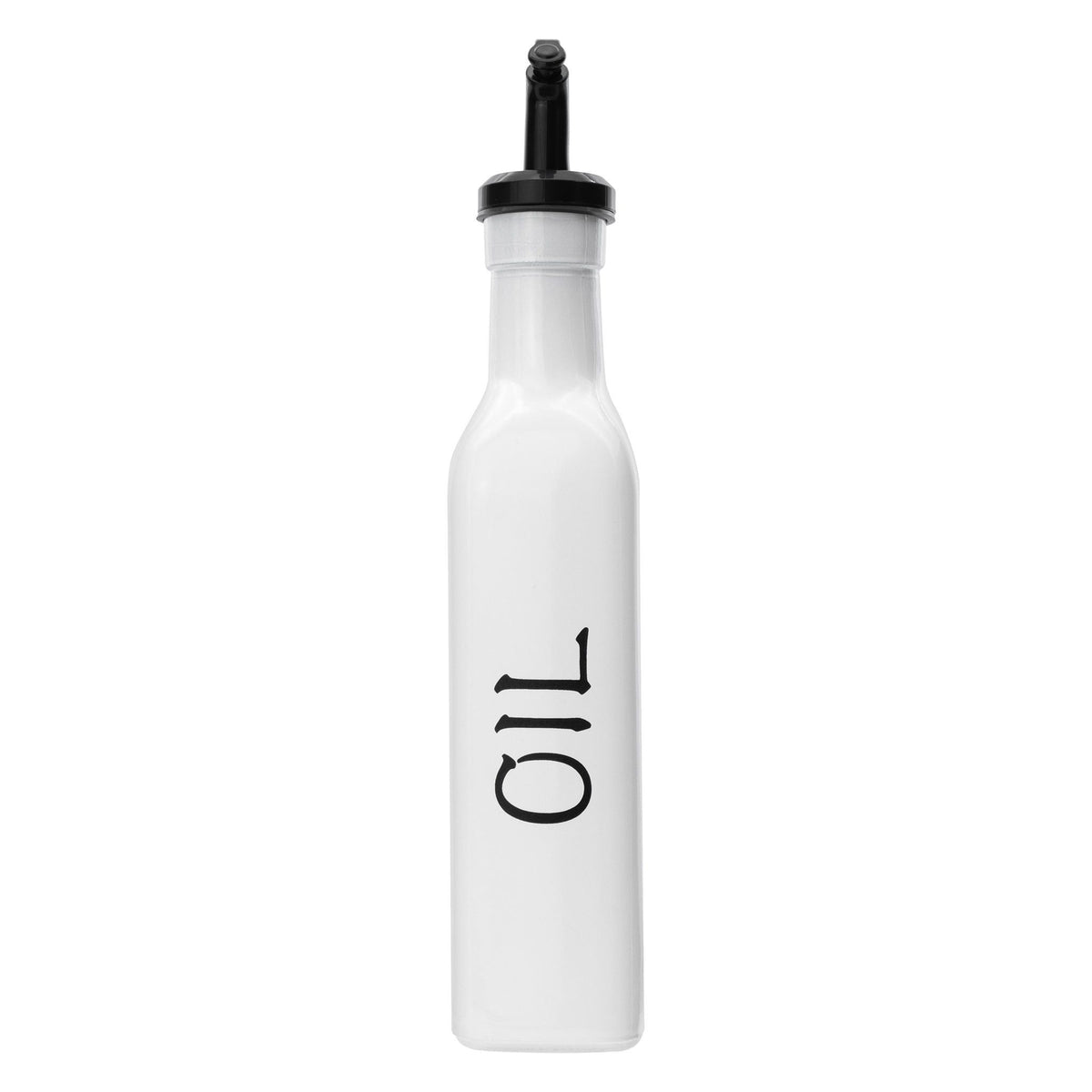Regent Salt & Pepper Regent Glass Black And White Condiments In A Caddy 5pk Set, 250ml L 85ml 27140