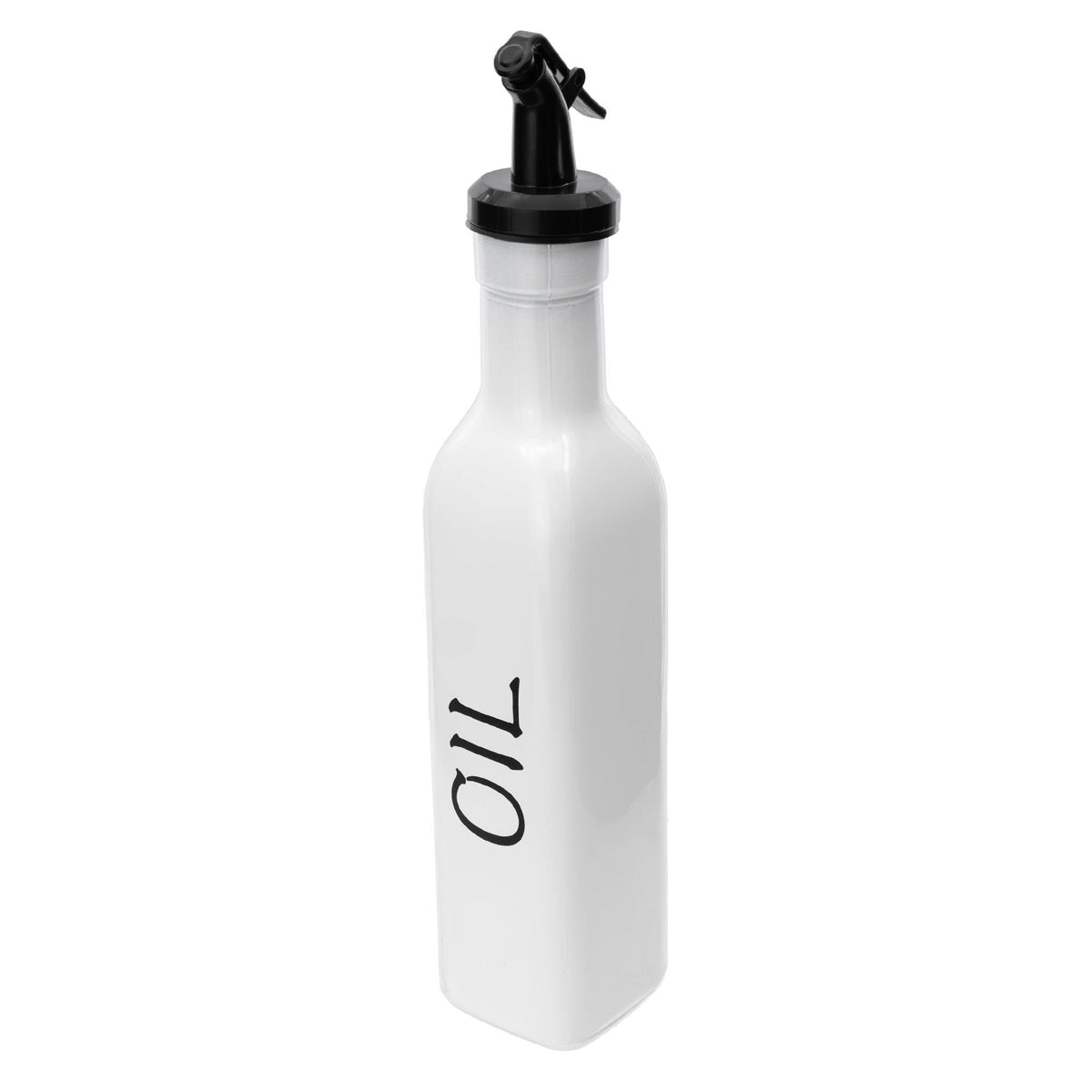 Regent Salt & Pepper Regent Glass Black And White Condiments In A Caddy 5pk Set, 250ml L 85ml 27140