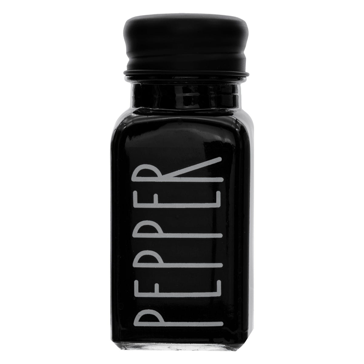 Regent Salt & Pepper Regent Glass Black And White Salt & Pepper Shakers In A Black Caddy 3 Piece Set 27139