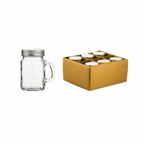 Regent SALT & PEPPER Regent Mini Mason Jar Salt & Pepper Shaker 6 Pack, 140ml 80x73x55mm 27649 (7336067694681)