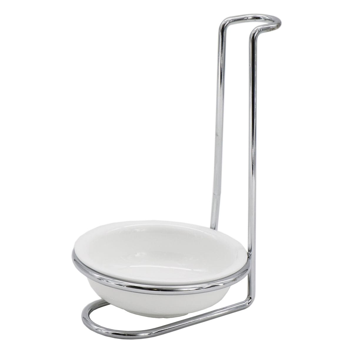 Regent Spoon Rest Regent Kitchen Spoon Rest Chrome Stand With Ceramic Bowl 14015 (7813701435481)